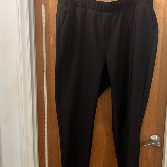 Size 3X - Studio by Torrid - Black Elastic Waist Pants - W40"/L27" - Picture 1 of 9